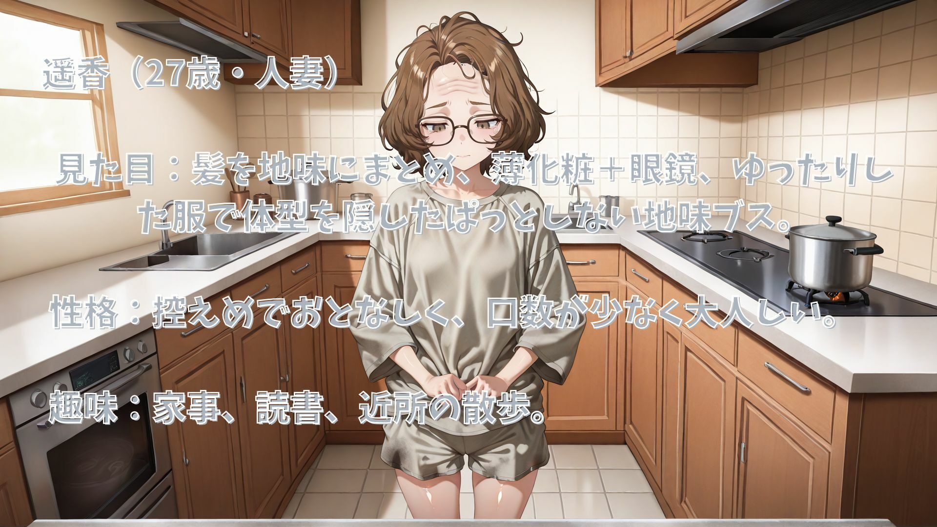 【4K】隣の地味ブス人妻を誘ったら夜の顔が爆乳美人すぎて不倫セックスしまくった サンプル画像2
