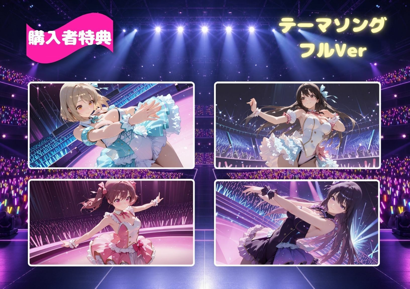 【4K高画質120FPS】あなたの推しが見つかる？人気アイドルとノンストップ20連発 サンプル画像2