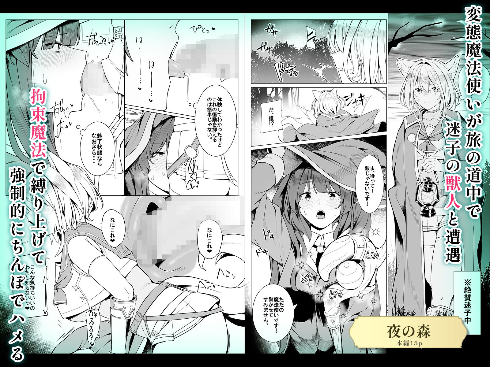【6作品収録】ふたなり短編作品集【JK、魔法使い、獣人】 サンプル画像4