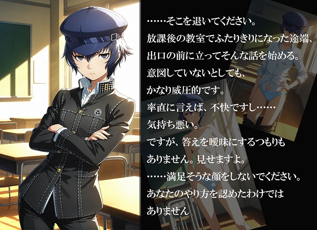 【CG500枚！】Per（はーと）ona4 嫌パン＆嫌パイ！嫌な顔でパンツとおっぱいを見せる仲間たち サンプル画像9