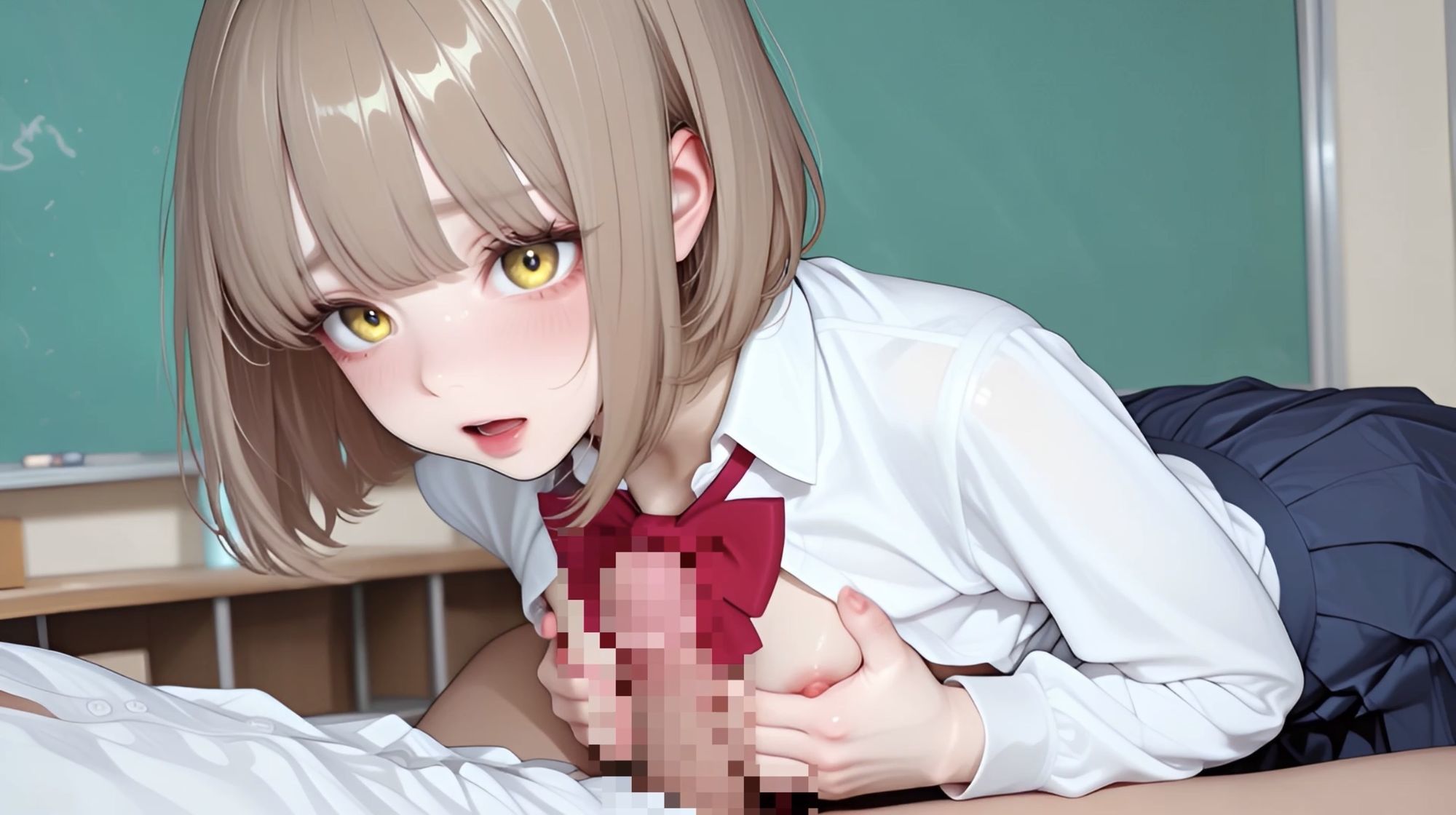 【ちっぱい長尺動画】誘惑女学園  つるぺたC等部！【超ヌルヌル映像】 サンプル画像2