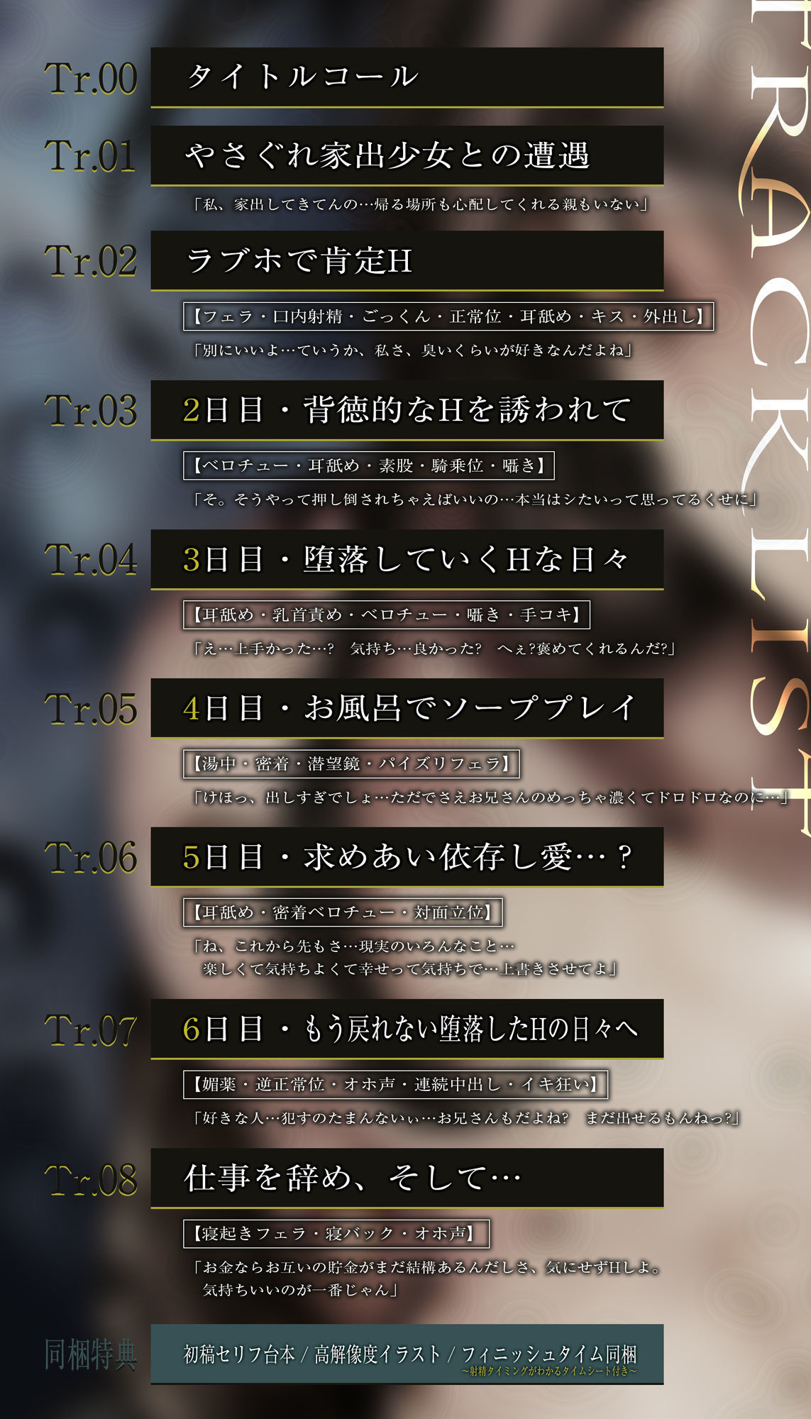 【低音イケボ】やさぐれ家出少女と共依存セックスにハマりました。〜性欲を満たし合う背徳逆レの6日間〜 サンプル画像7