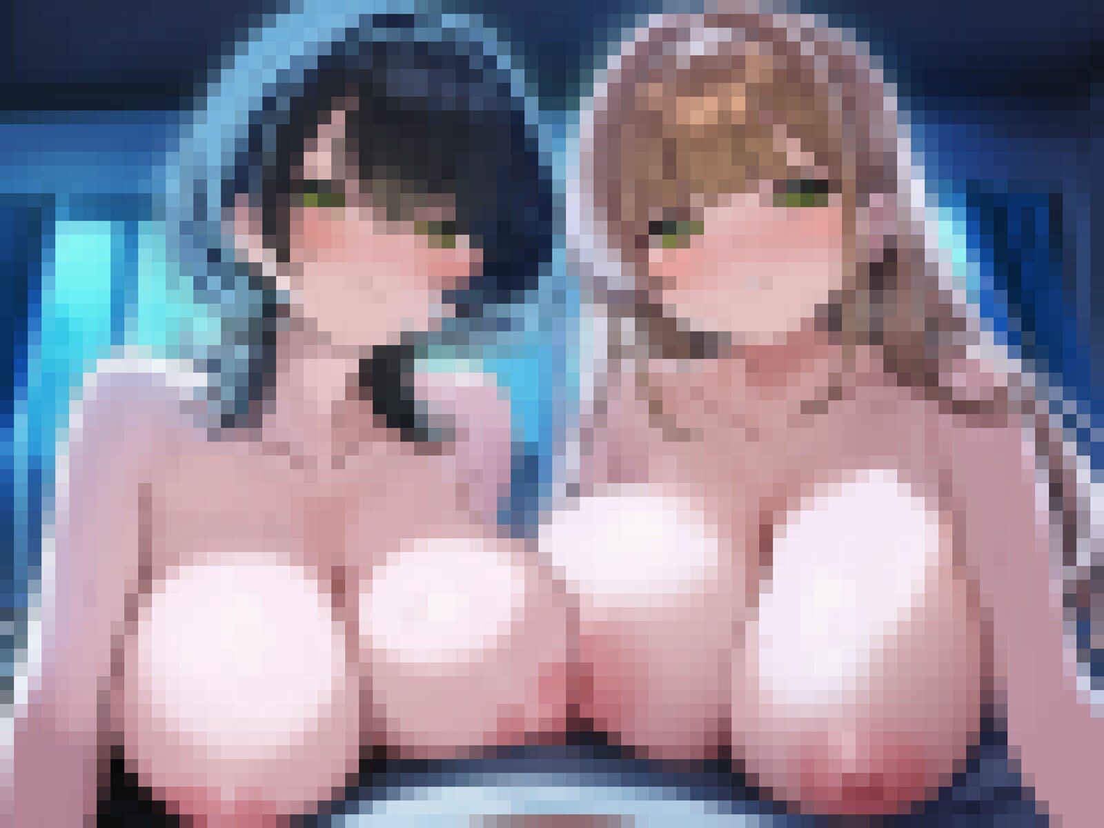 【全裸差分あり】超過保護な高身長義理姉とあまあまWおっぱい洗体＆連続中出し溺愛性活「こ〜らっ♪抵抗しないのっ（はーと）笑」 サンプル画像5