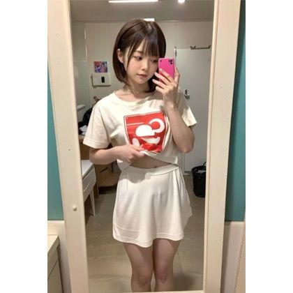 【動画】自撮りおっぱい見せ40人！おうちで撮影する女の子！ サンプル画像5