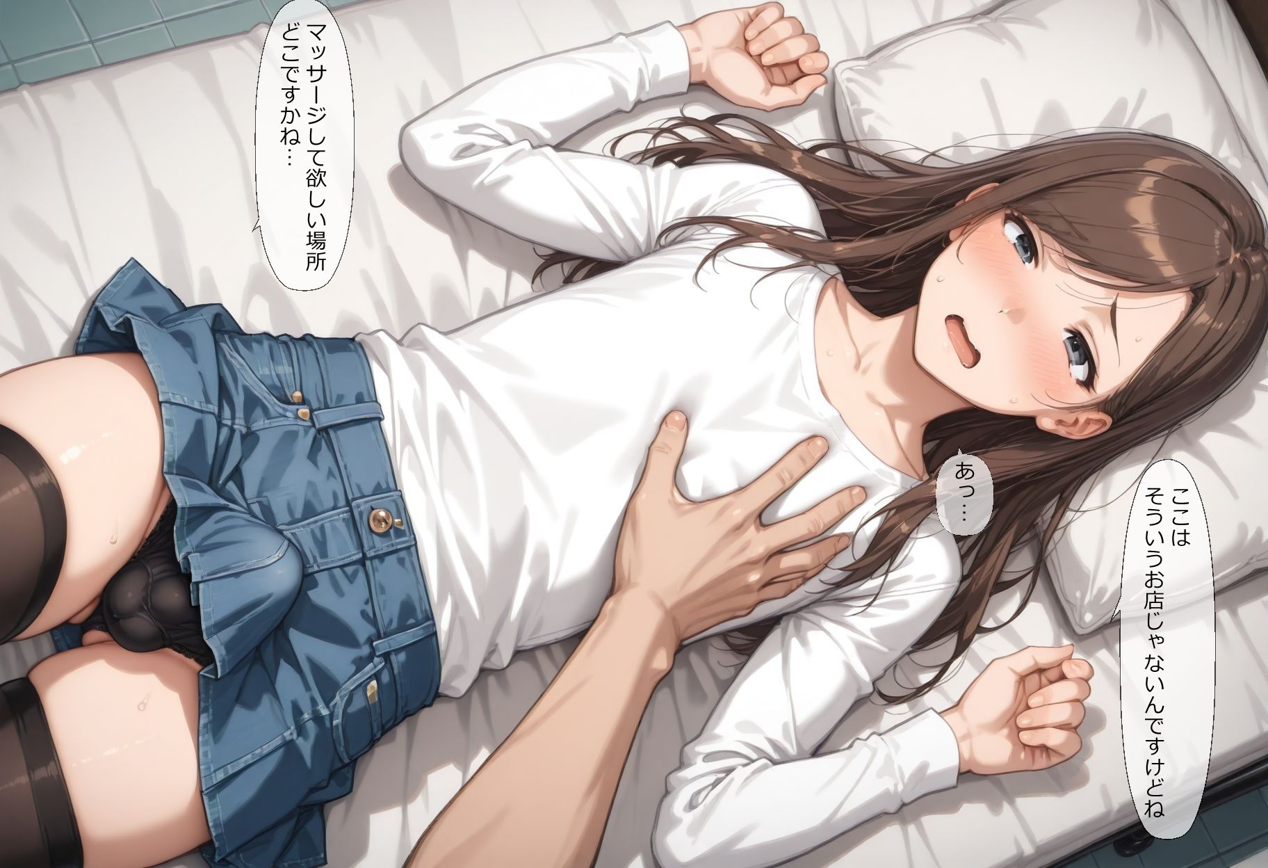 【女装】沙也加の場合08 〜マッサージ〜 サンプル画像2