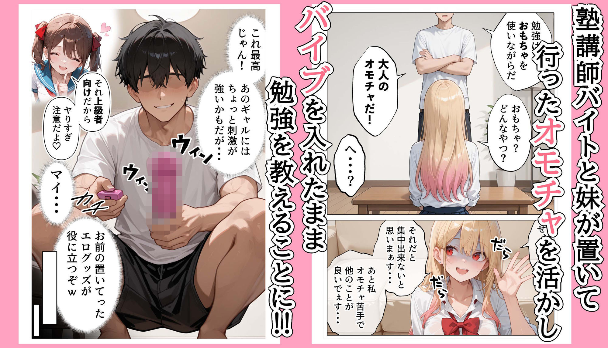 【続編:白ギャルJK2】ラブドール頼んだら、白ギャルJKが来た サンプル画像3