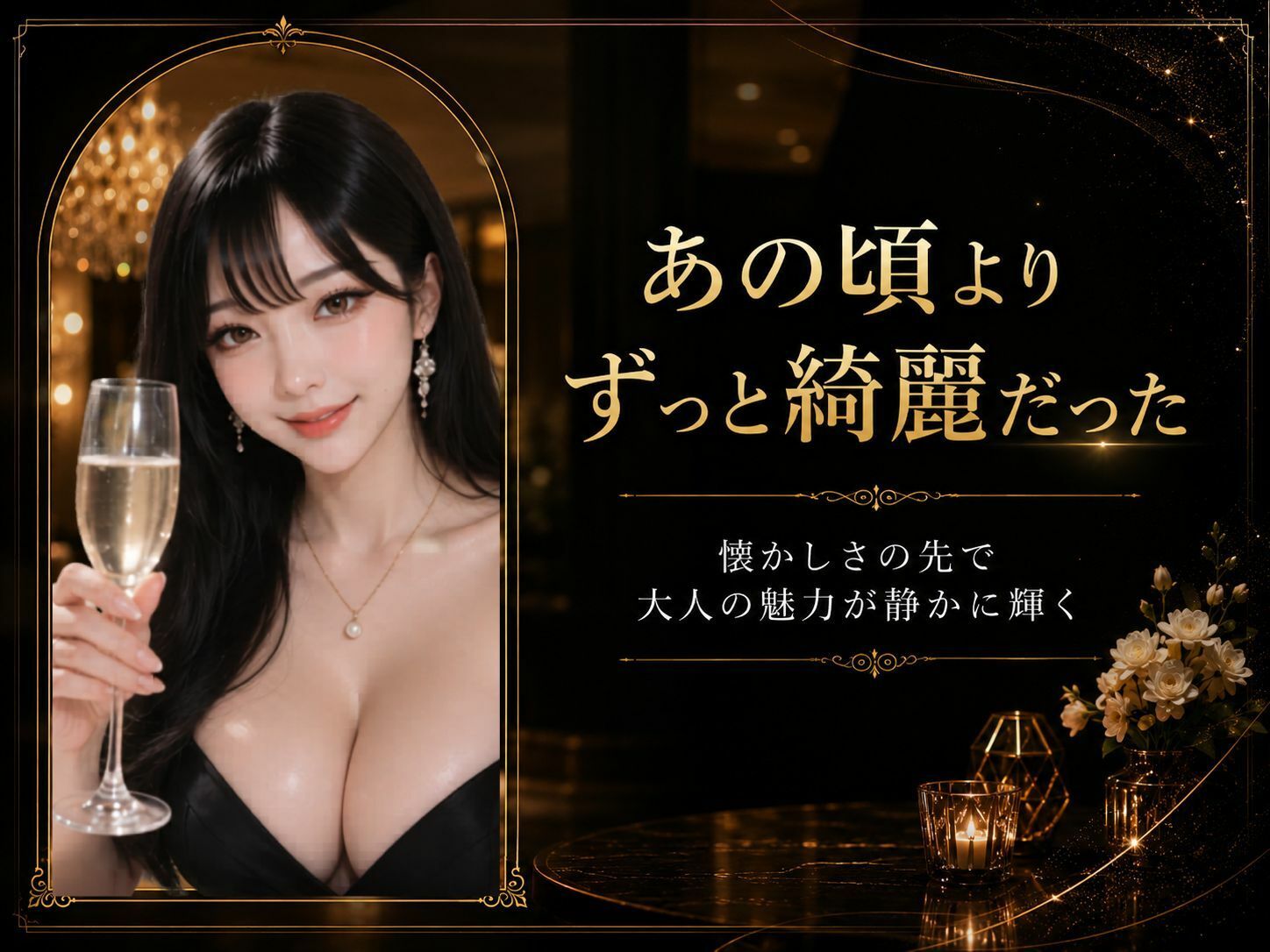【音声付きOP】セレブ人妻、同窓会で不倫。10年ぶりに再会した憧れの彼女は、夫には言えないほど欲求不満だった サンプル画像4