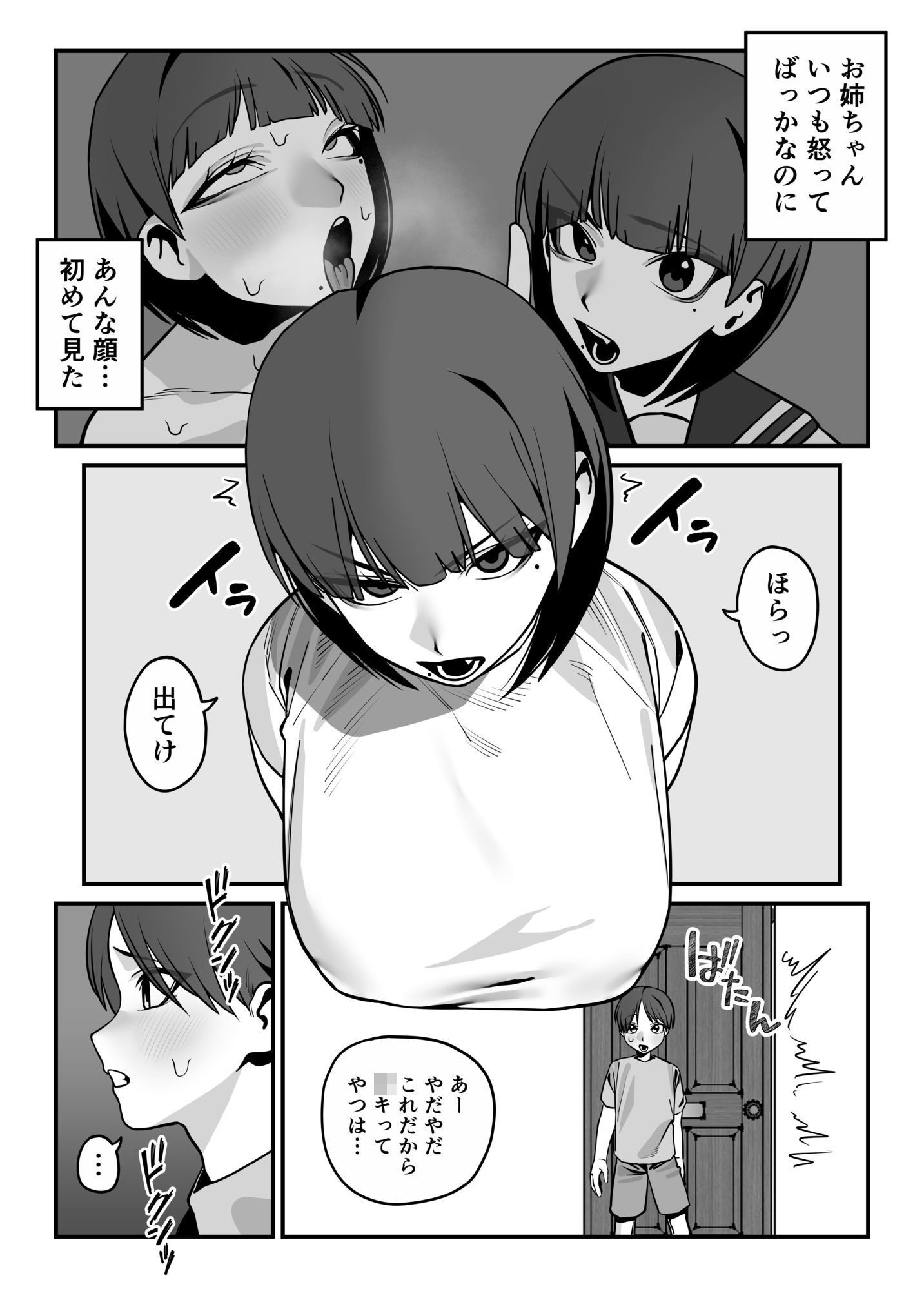 いつも怒ってばかりのお姉ちゃんを妊娠させる話 サンプル画像4