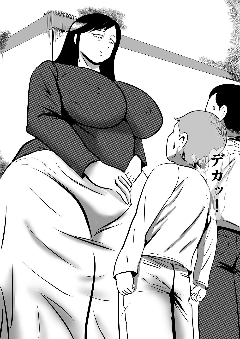 おい  オマエら  近所のあの恵体おばさん  ヤらせてくれるぞ！ サンプル画像2