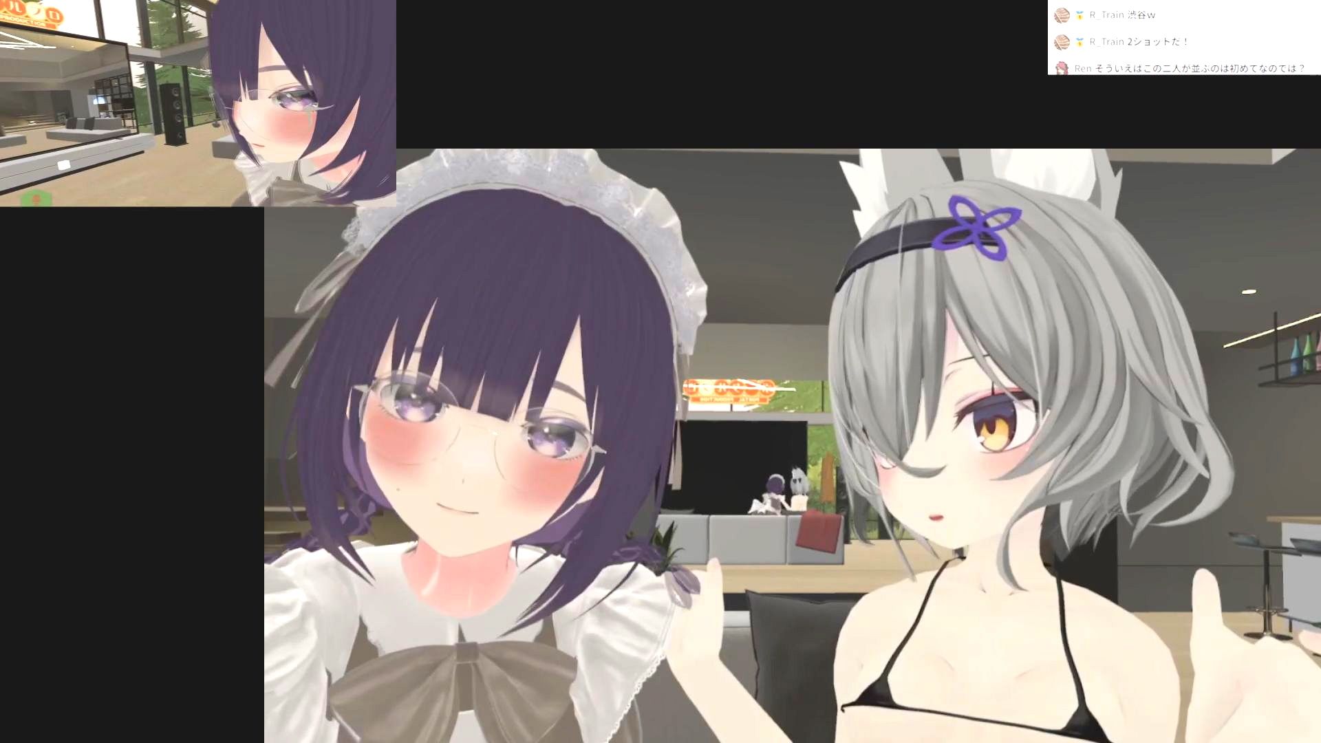 ゆらがわもふぃさんがエッチなことをしながらメタバースの中で事務乃あんずさんに撮影される動画 ymfy-20260605 サンプル画像8