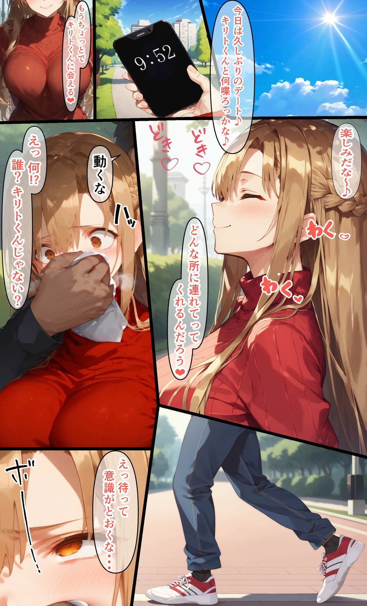 ア〇ナ  崩壊 サンプル画像1