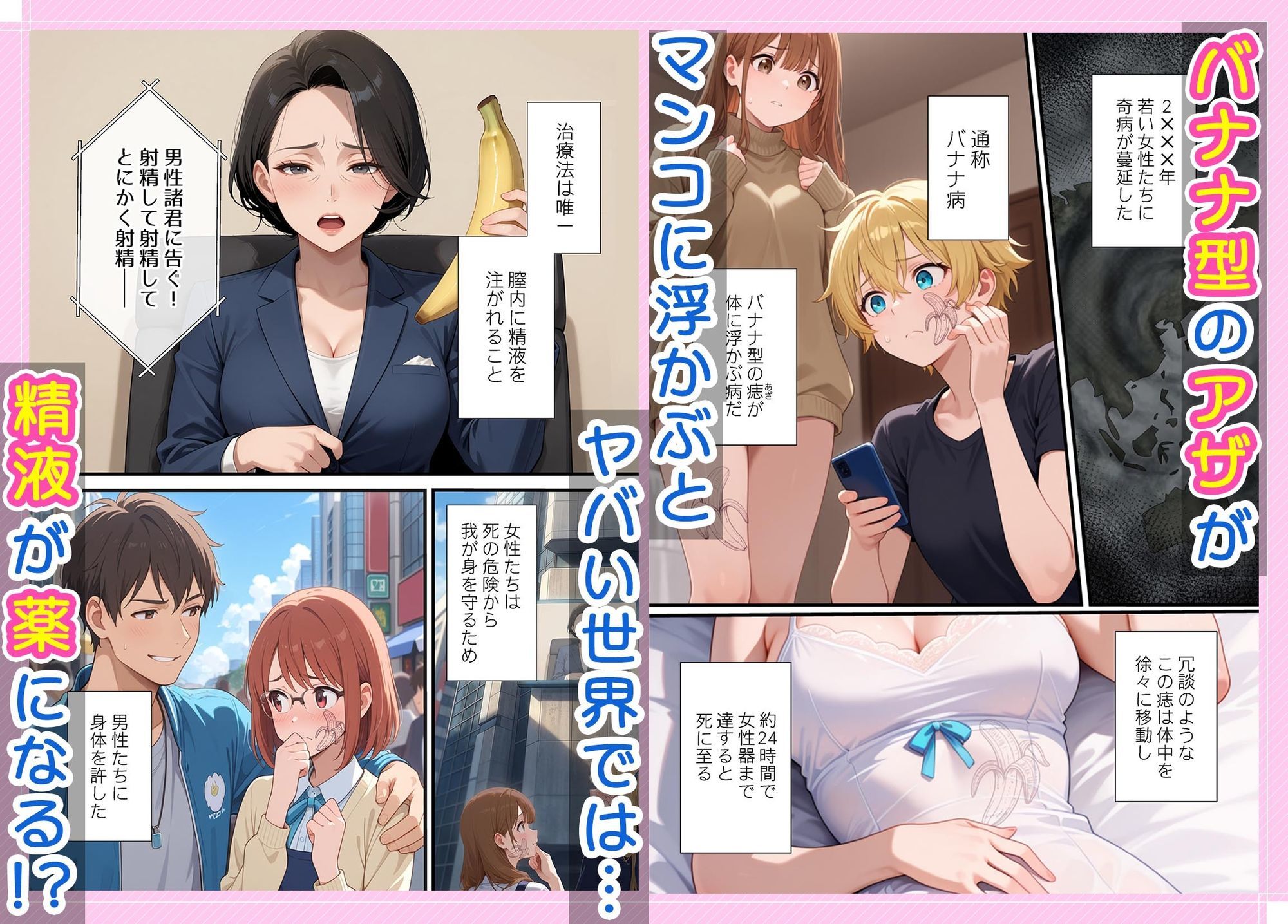 キミのバナナ剥かせて？〜コキ捨て大歓迎な女の子の事情 サンプル画像1