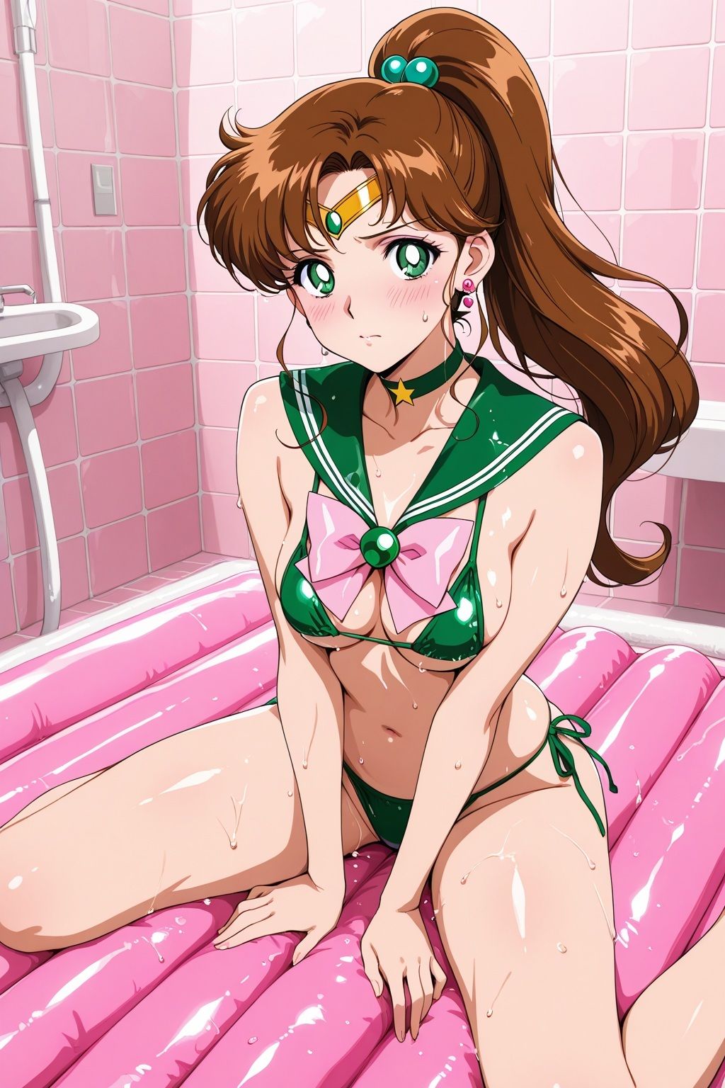 セーラー戦士と夢の時間 ご奉仕ソープランド ジュピター嬢 サンプル画像4