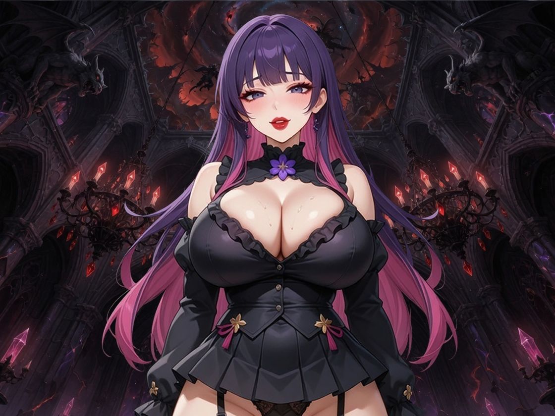 ダンジョン最深部、究極ボス女王のフタナリデカちんぽで最強勇者がアナル調教完全メス化されるまで サンプル画像4
