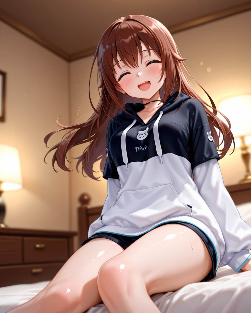ノリノリでご奉仕してくれるときのそ〇ちゃんと種付けプレイ サンプル画像1