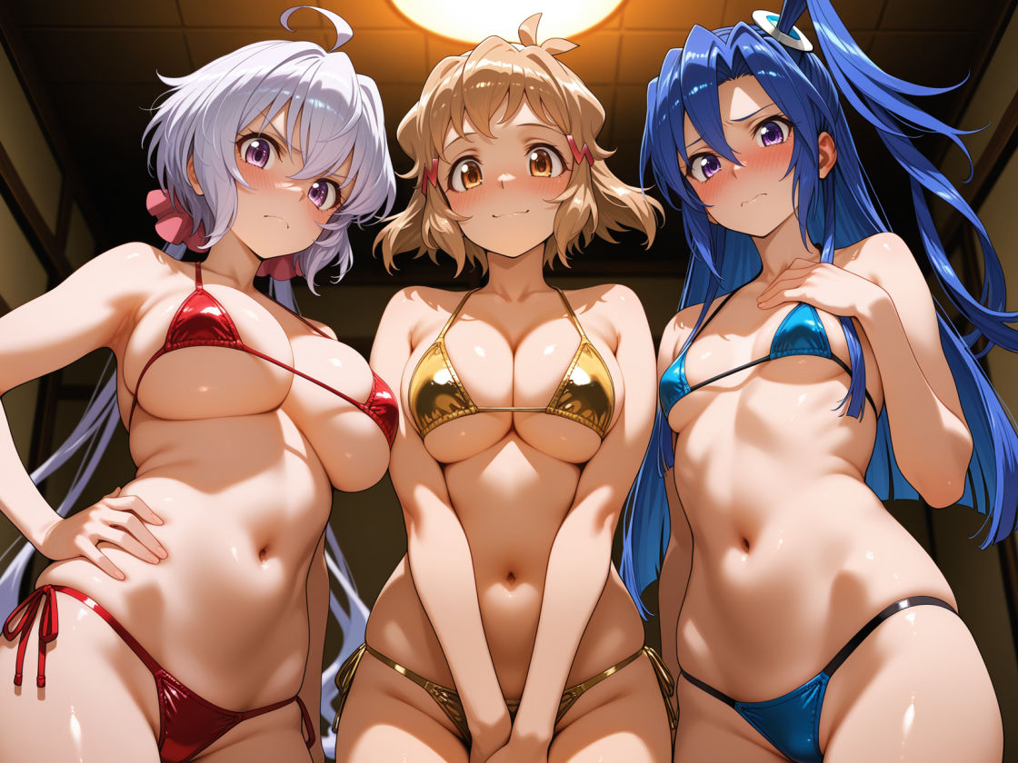 ヒロイン旅館 -戦姫絶唱シンフ◯ギア篇- サンプル画像1