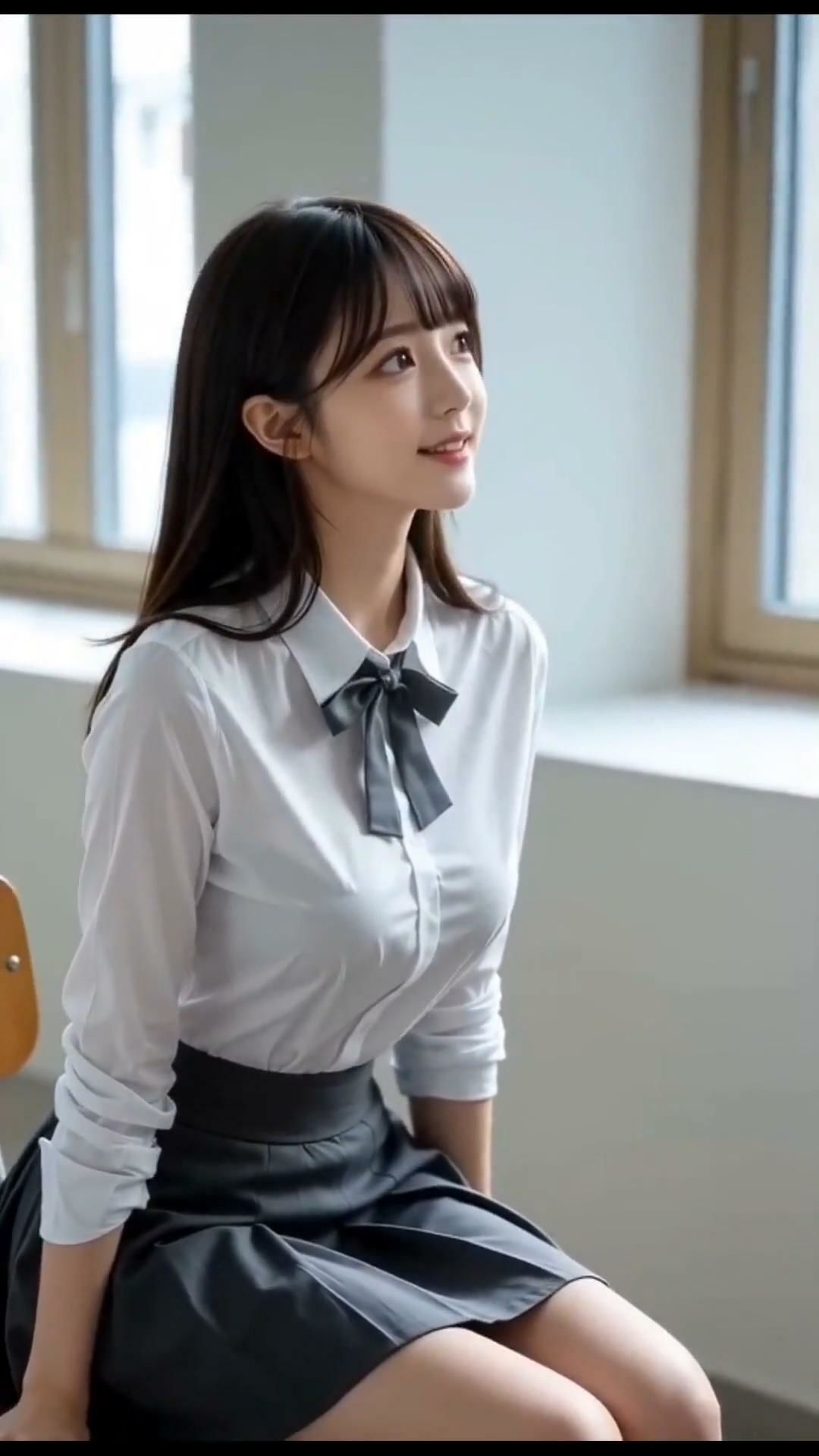 ブラック校則！実写系！女子校生を脱がす動画触る動画SEX動画2 サンプル画像1