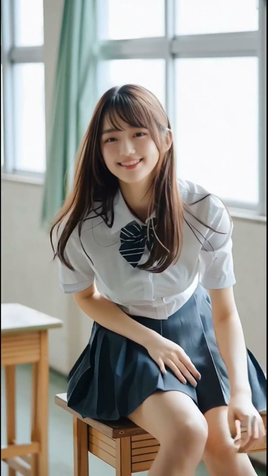 ブラック校則！実写系！女子校生を脱がす動画触る動画SEX動画2 サンプル画像2