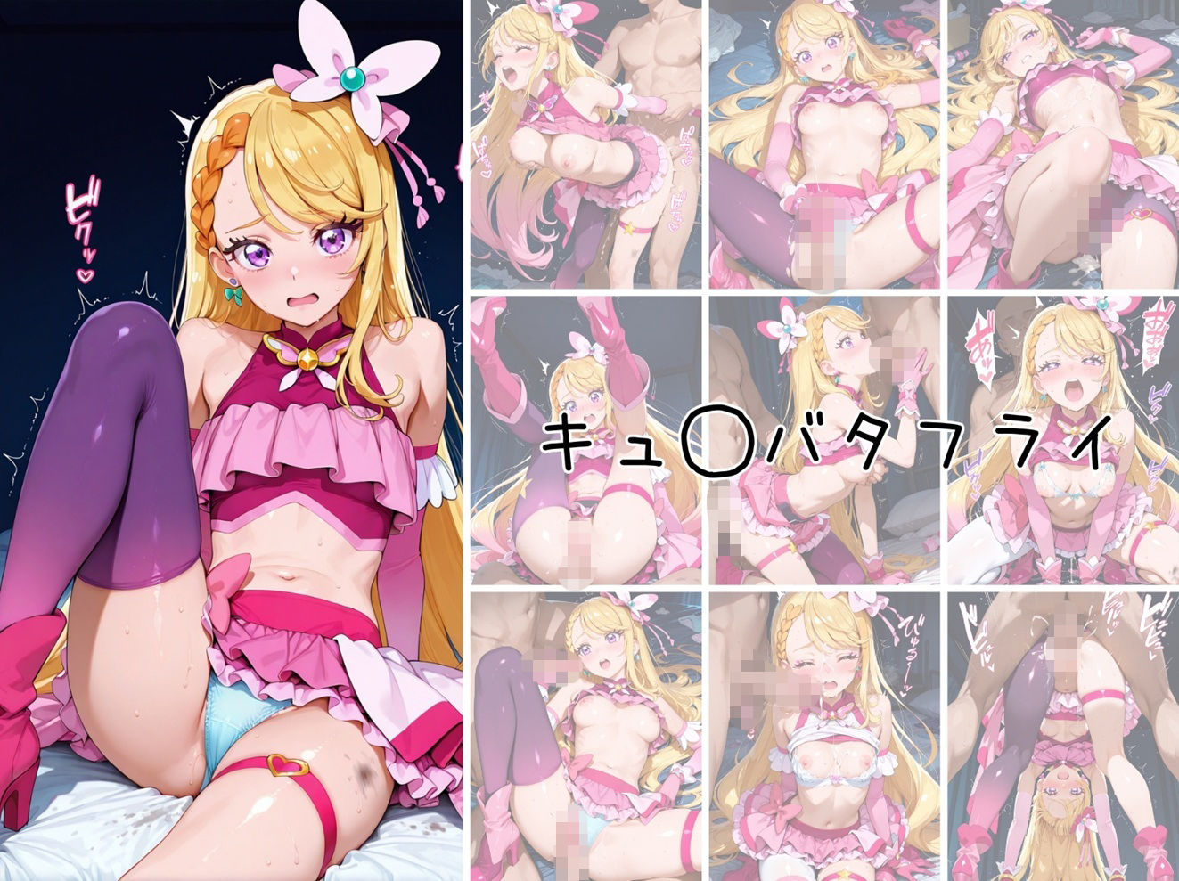 プ〇キュア拘束 敗北ファイル ひ〇がるスカイプ〇キュア編 サンプル画像5