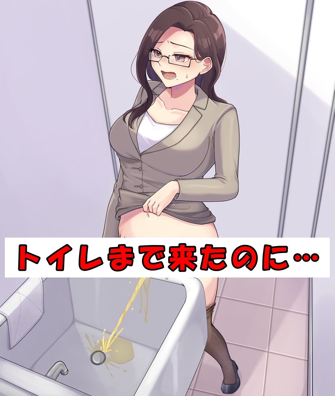 ベテラン教師でもおしっこは我慢できない2 サンプル画像2