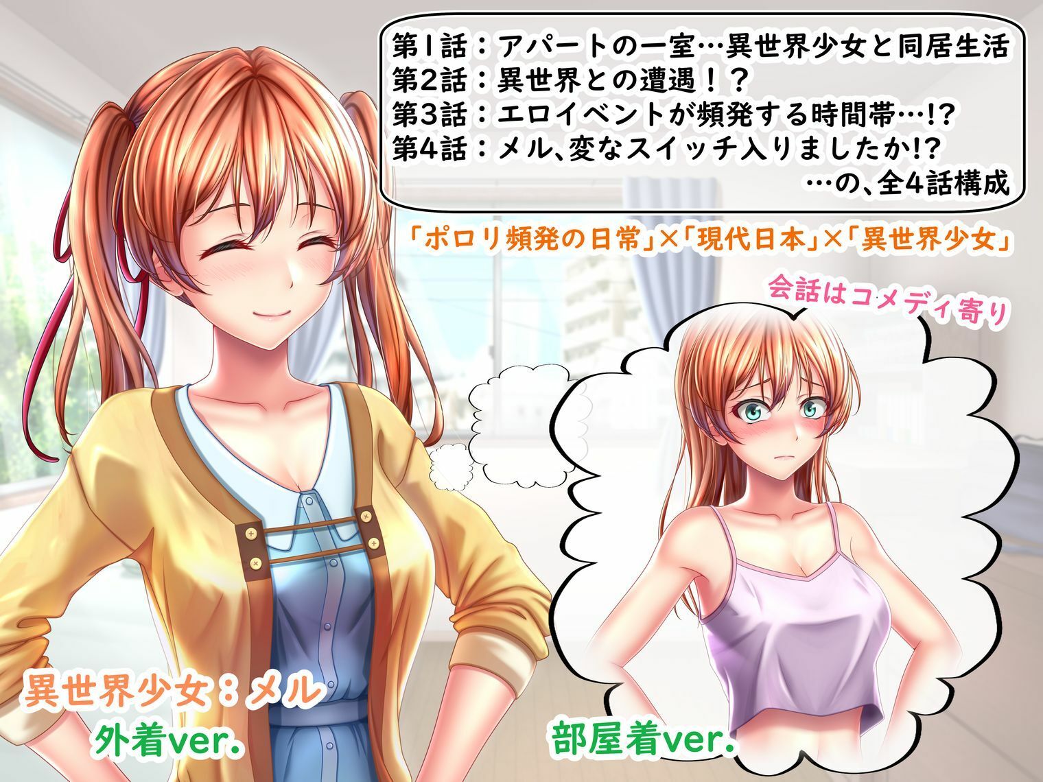 ポロリ頻発！？異世界少女と同居はじめました！〜ポロリが多くて目のやり場に困り…いや、凝視します！〜 サンプル画像6