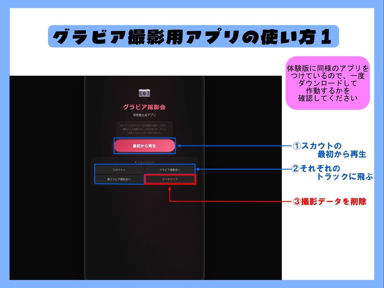 マゾのグラビア撮影会〜変態的なマゾ芸の写真集〜【グラビア撮影アプリ付き】 サンプル画像3