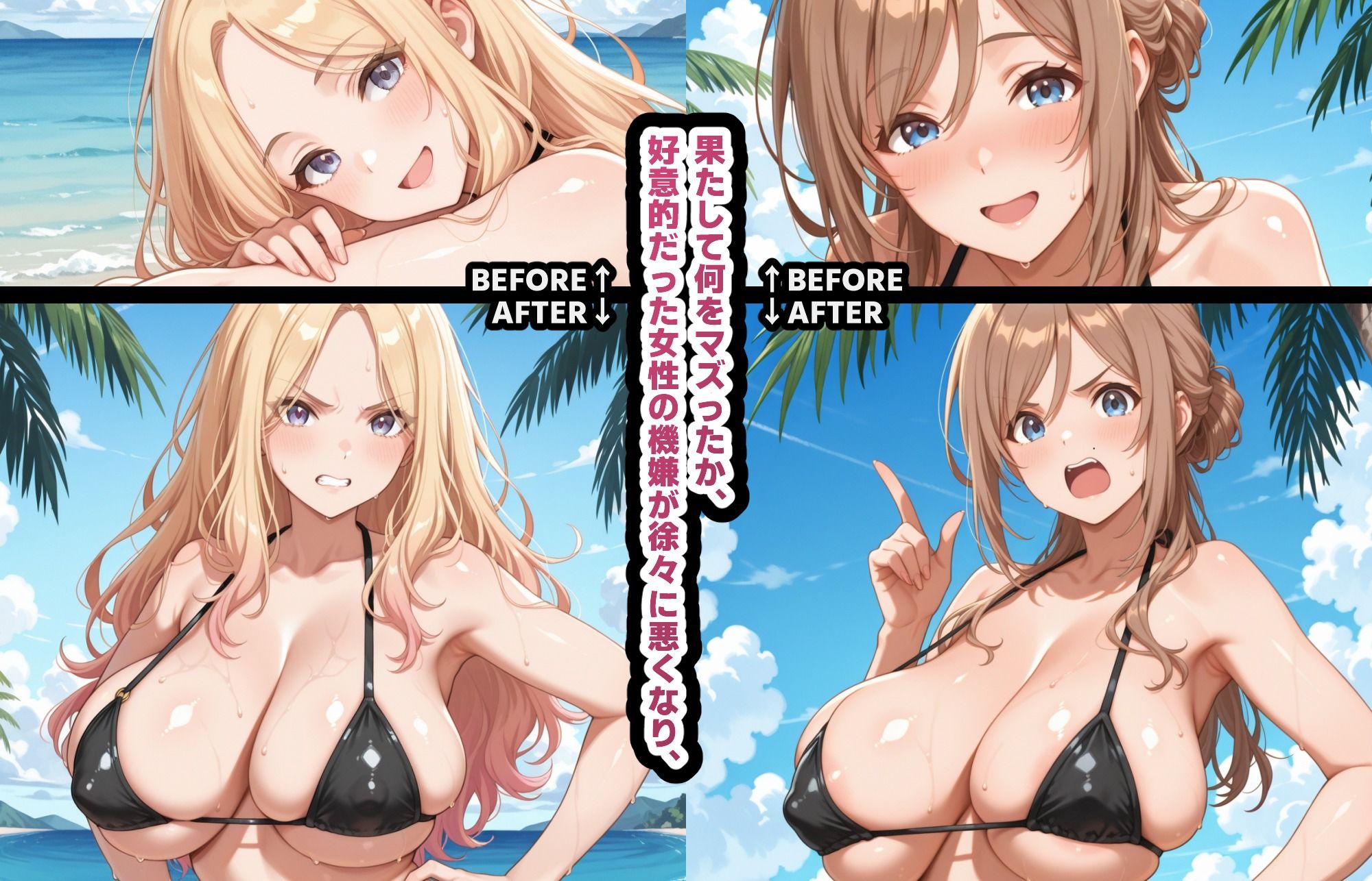メチャクチャに嫌われてからのレ●プが一番気持ち良いから。【星南＆莉波】 サンプル画像1