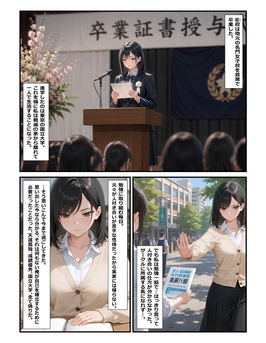 元男の美人女子大生、メス堕ち余裕でした。〜男のプライドをパパ活の快楽で溶かされて〜 サンプル画像6