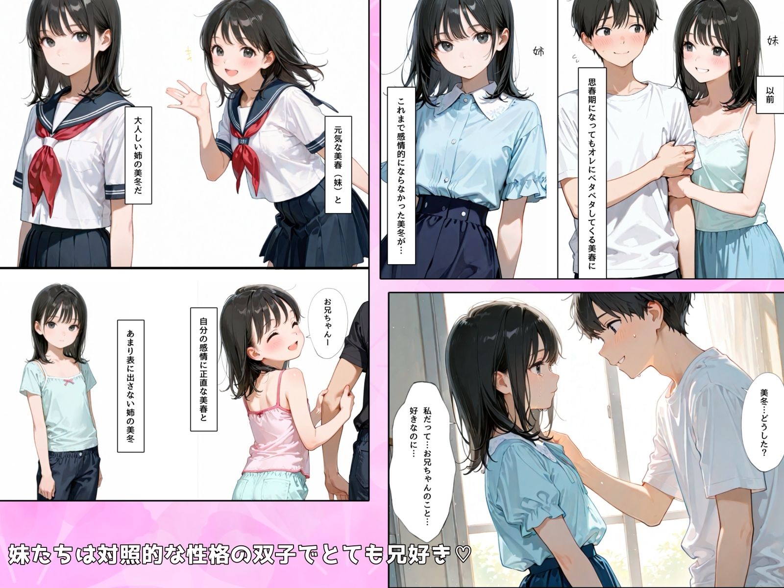 双子の妹が兄離れしてくれない サンプル画像2