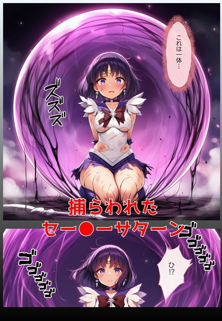 土星戦士の悪堕ち〜セー●ーサターンの受難〜 サンプル画像4