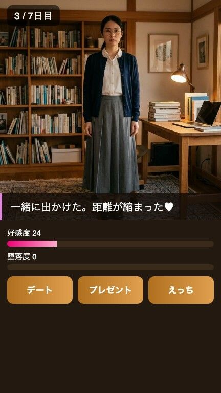 堅物家庭教師・佐倉先生の12日間 〜‘集中力を上げるため’と言い訳しながら堕ちる同棲調教日誌〜 サンプル画像3