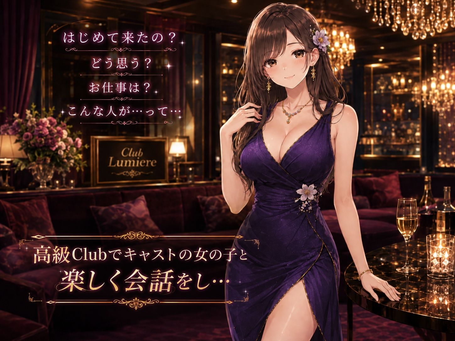 夜の蝶を堕とすまで サンプル画像1
