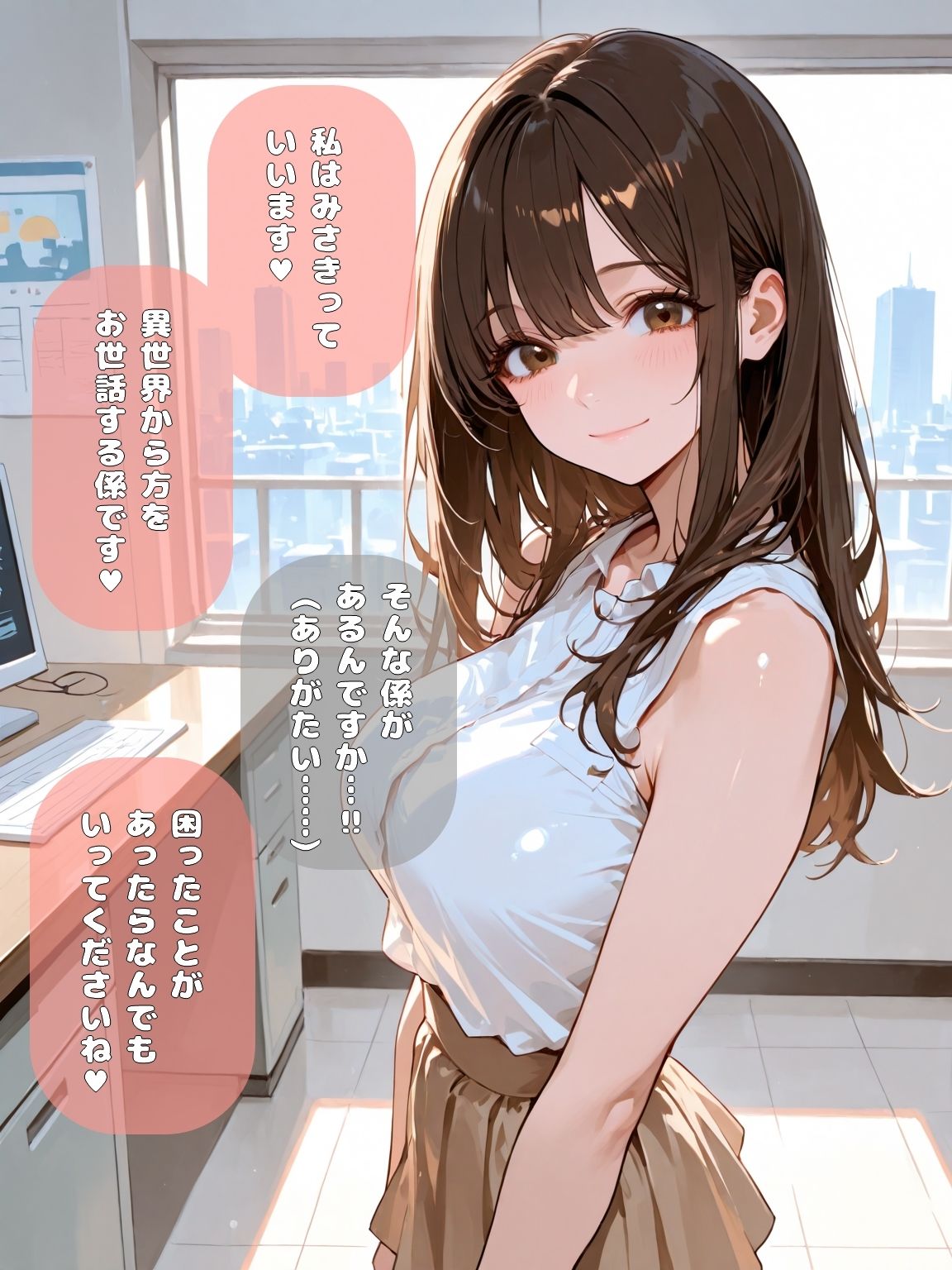 女性だらけの世界に転移してえっちなお姉さんにお世話される話 サンプル画像5