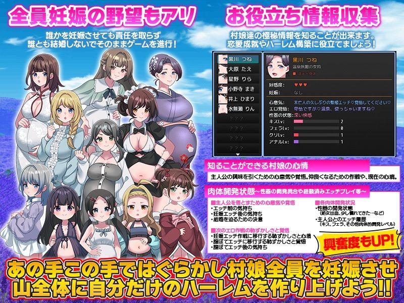 妊娠ハーレム生活シミュレーション サンプル画像5