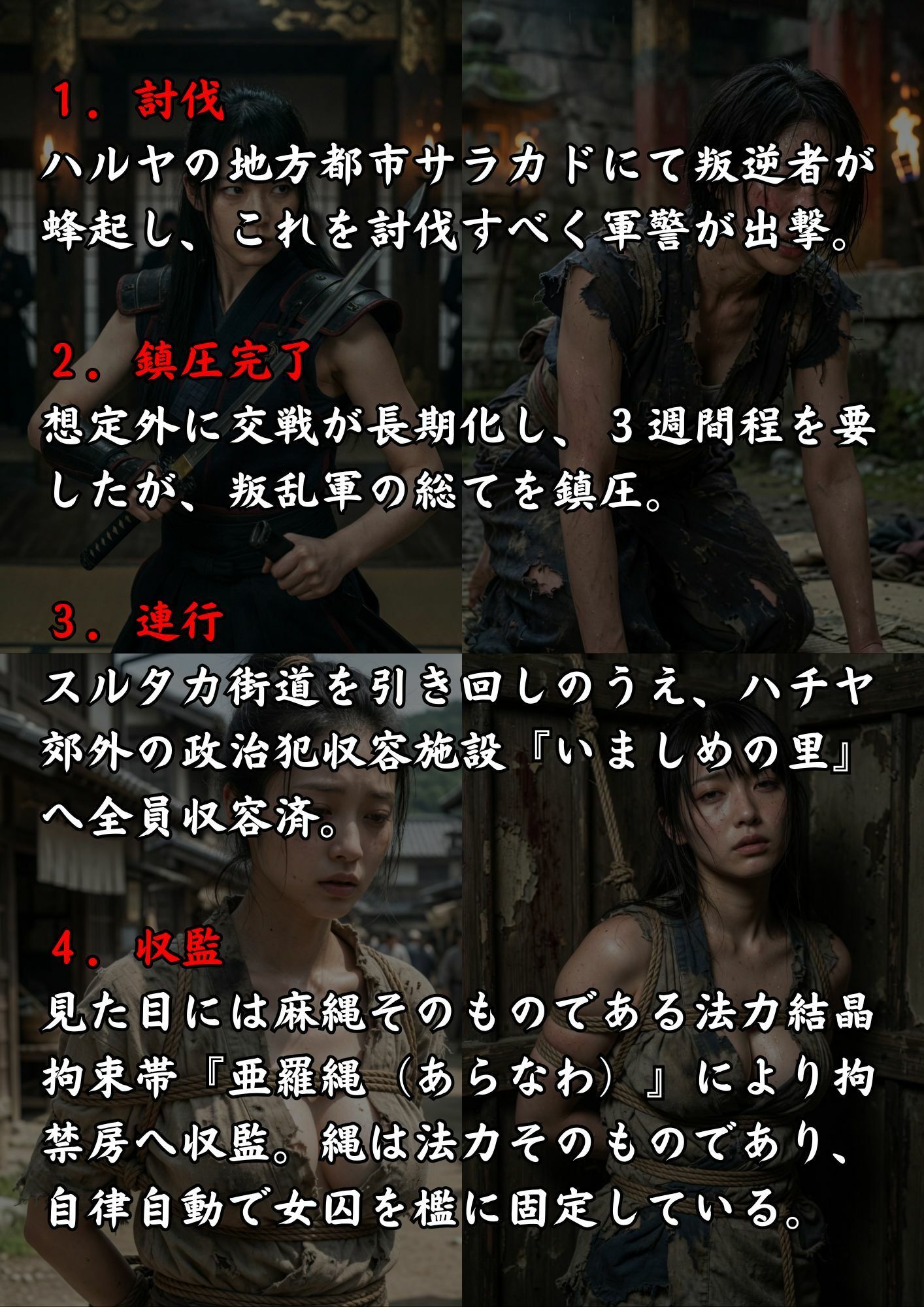 実写風拘束責めショート動画集  レンセレン審理院執刑映像資料集〜第四拷 国賊下手人仕置帖〜 サンプル画像2