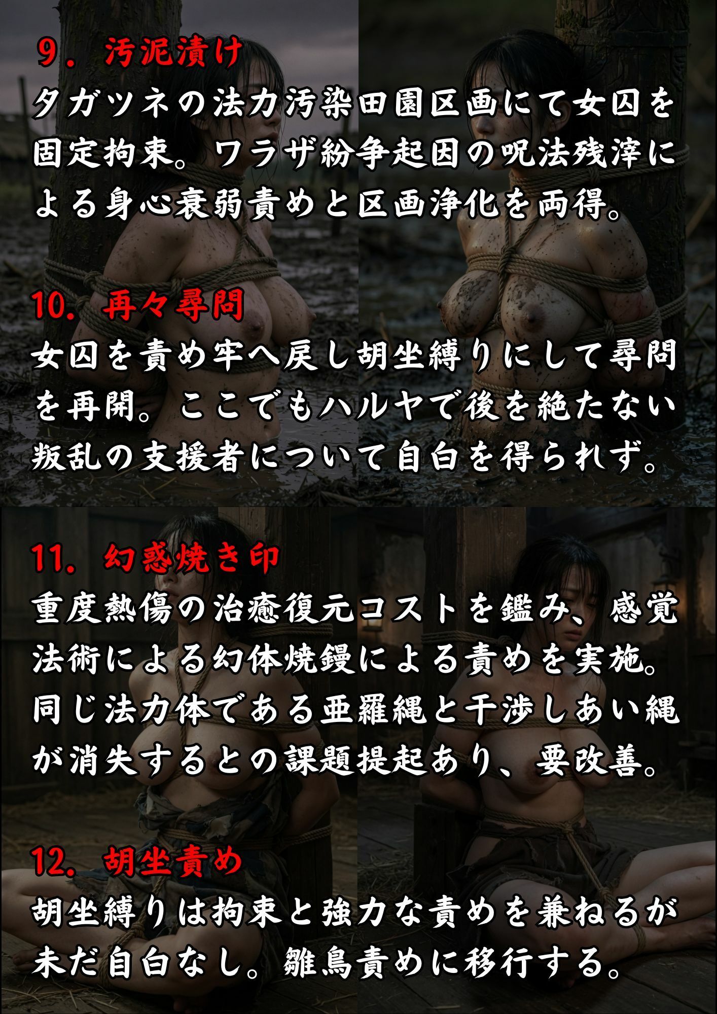 実写風拘束責めショート動画集  レンセレン審理院執刑映像資料集〜第四拷 国賊下手人仕置帖〜 サンプル画像4