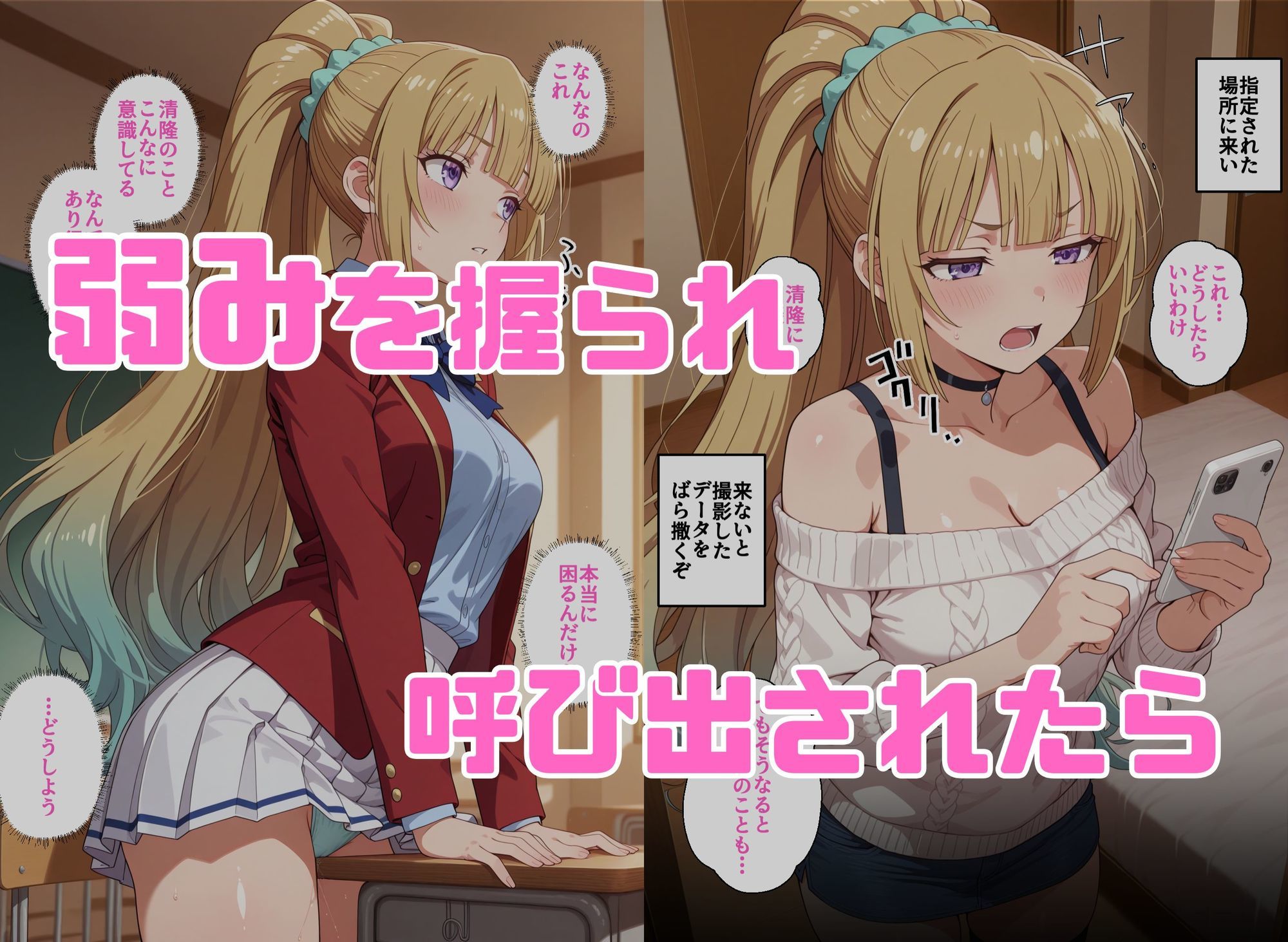 寝取られ女子 弱みをネタに支配された 軽〇沢恵 サンプル画像2