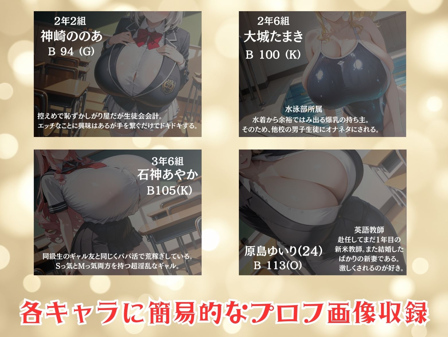 巨乳だけの元女学園着衣セックス集総集編 サンプル画像3