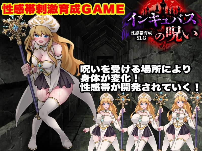 性感帯育成SLG  インキュバスの呪い サンプル画像1