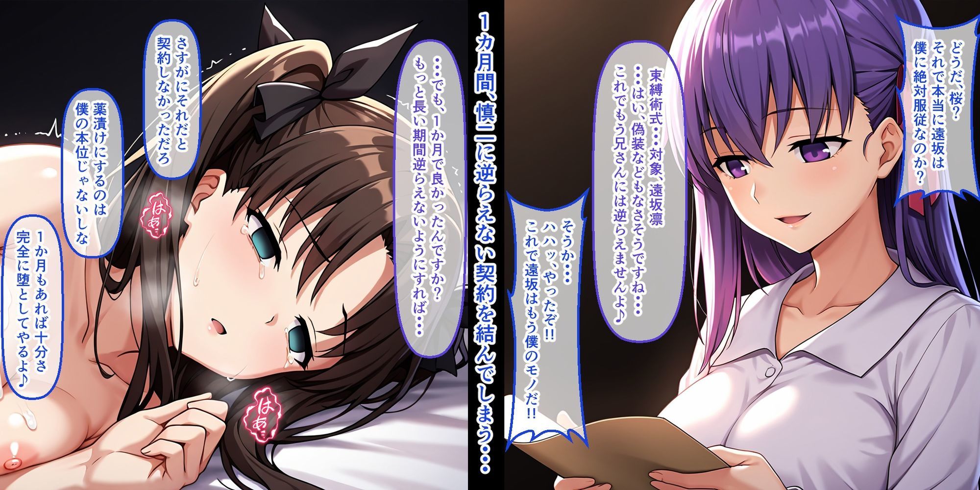 慎二に寝取られ堕ちる凛 〜こいつ、もう僕の女だから〜 サンプル画像9
