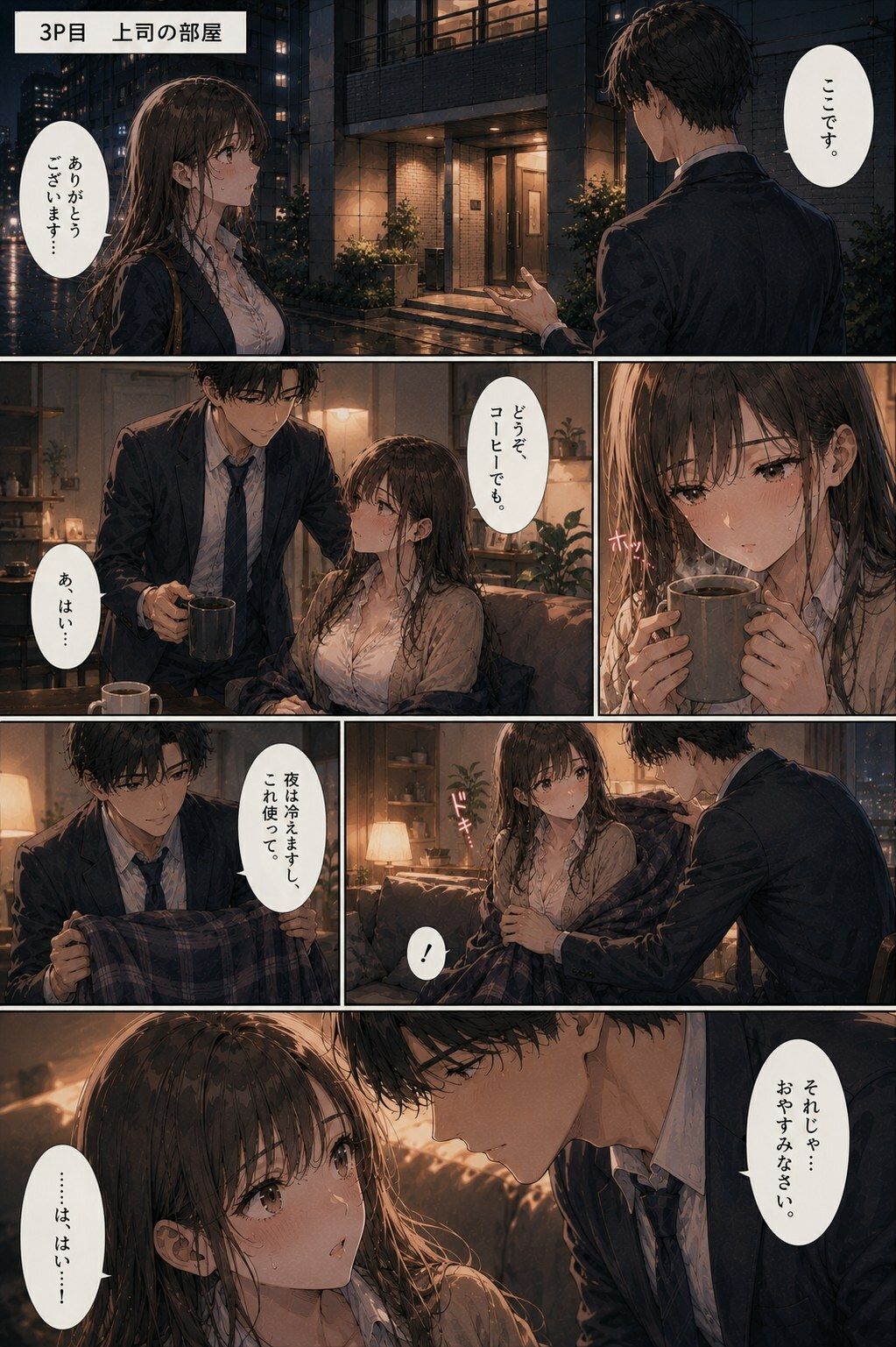 新入社員の彼女は、終電を逃した夜を忘れられなかった ―教育係の上司と、もう一度だけ― サンプル画像3