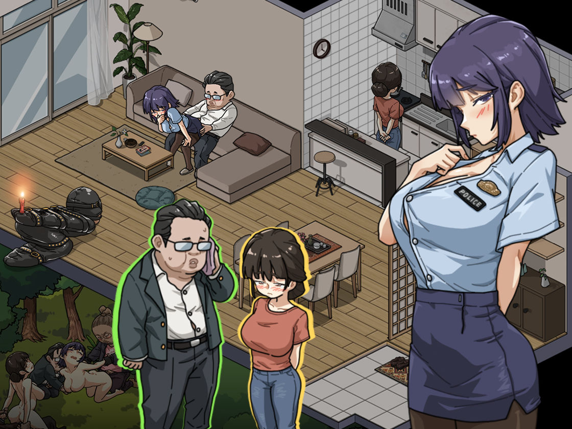 極道無頼EX:女警・鮎川光–処女が変態に変わる分かれ道 サンプル画像2