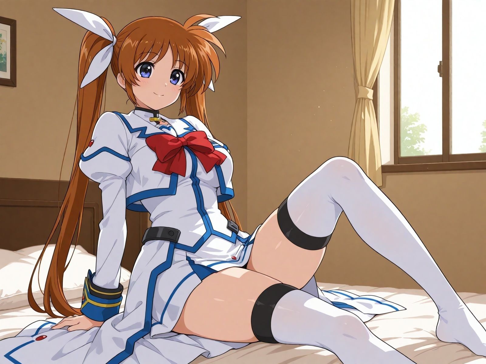 機動六課の少女たちとイチャラブSEX サンプル画像1