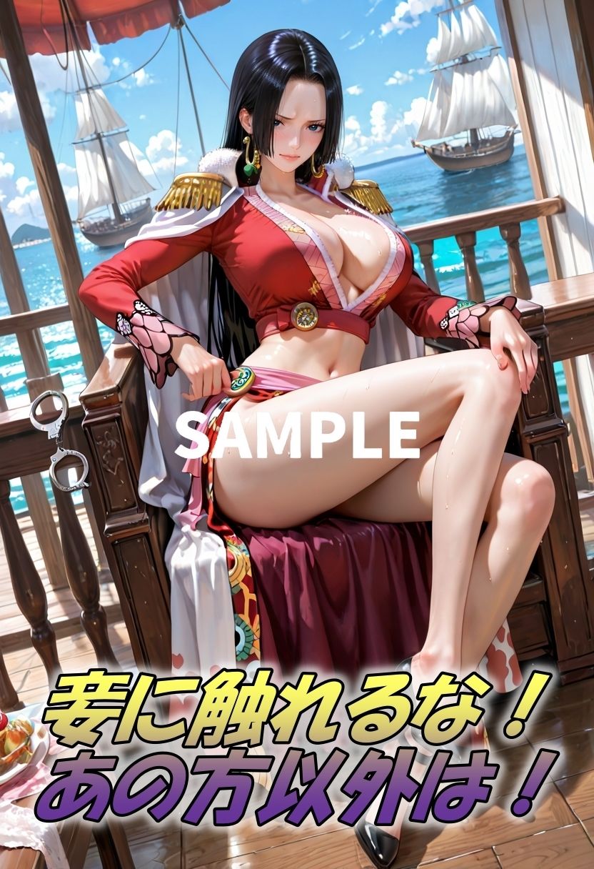 海楼石にうっかり捕まった蛇姫がイクッ！ サンプル画像1