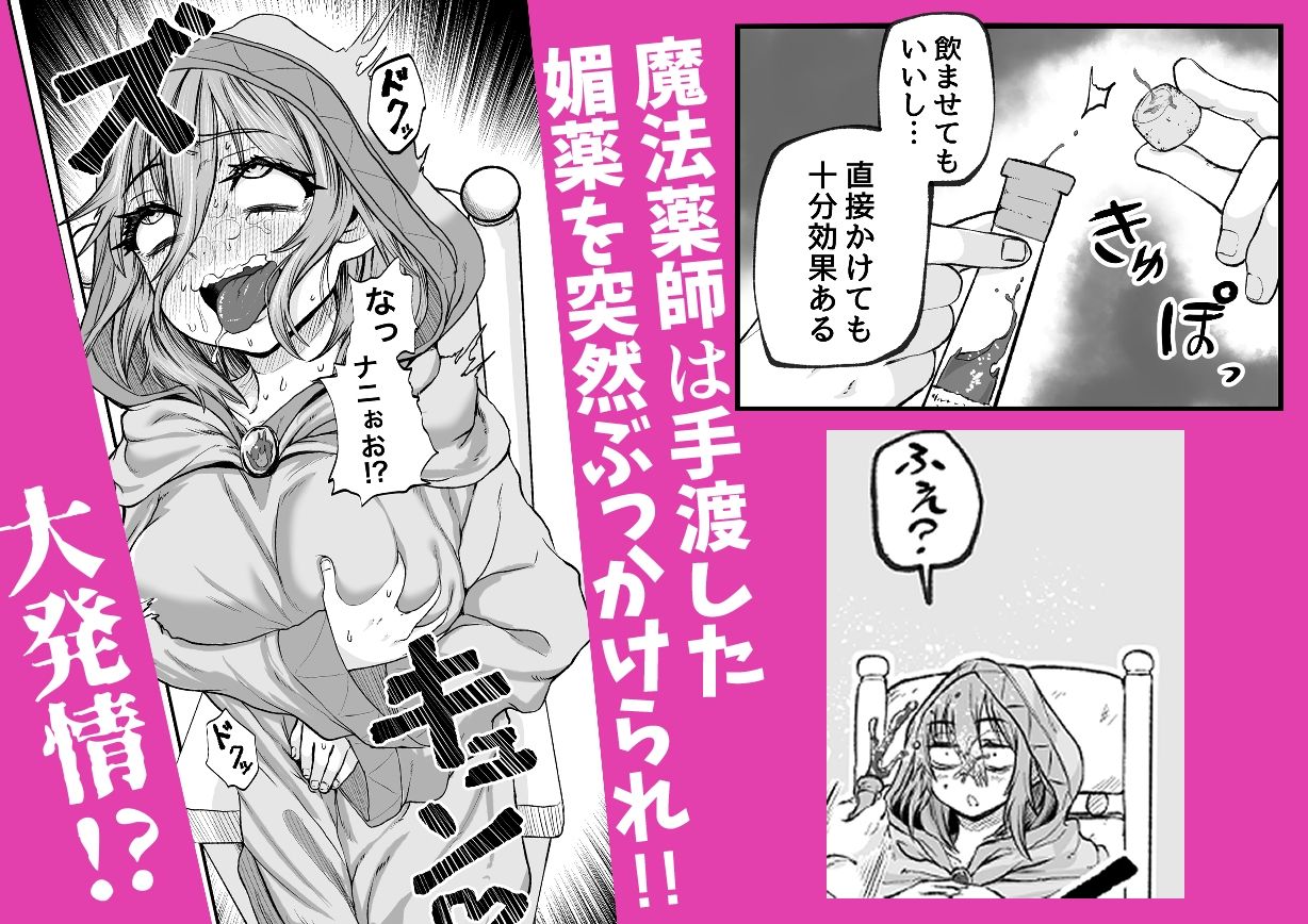 物臭ぽっちゃりエルフに媚薬をかけてみた 〜発情してるのをいいことにHな事をしまくる〜 サンプル画像2