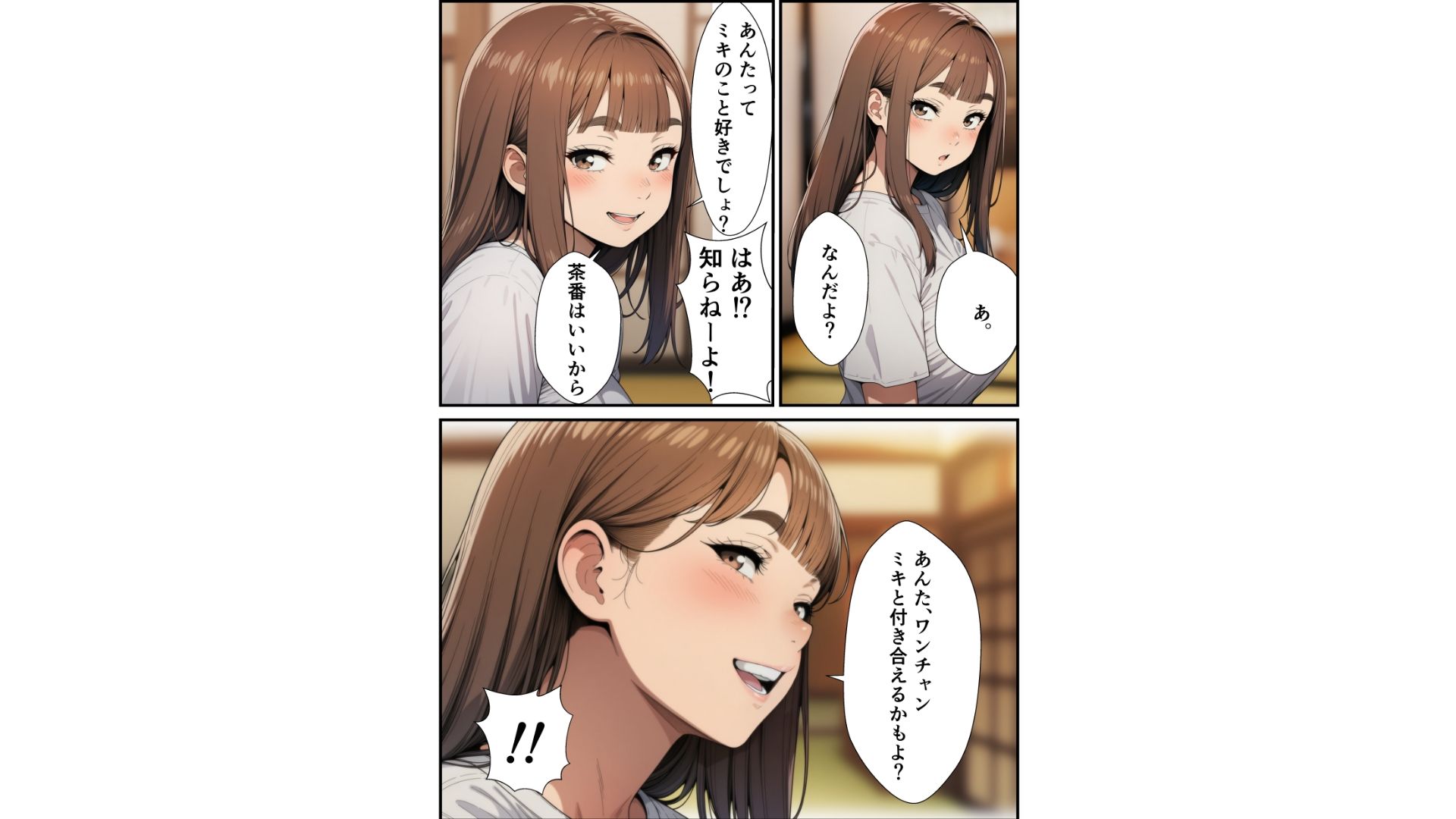 生意気なJKが弱みを握られSEXにもちこまれる話 サンプル画像1