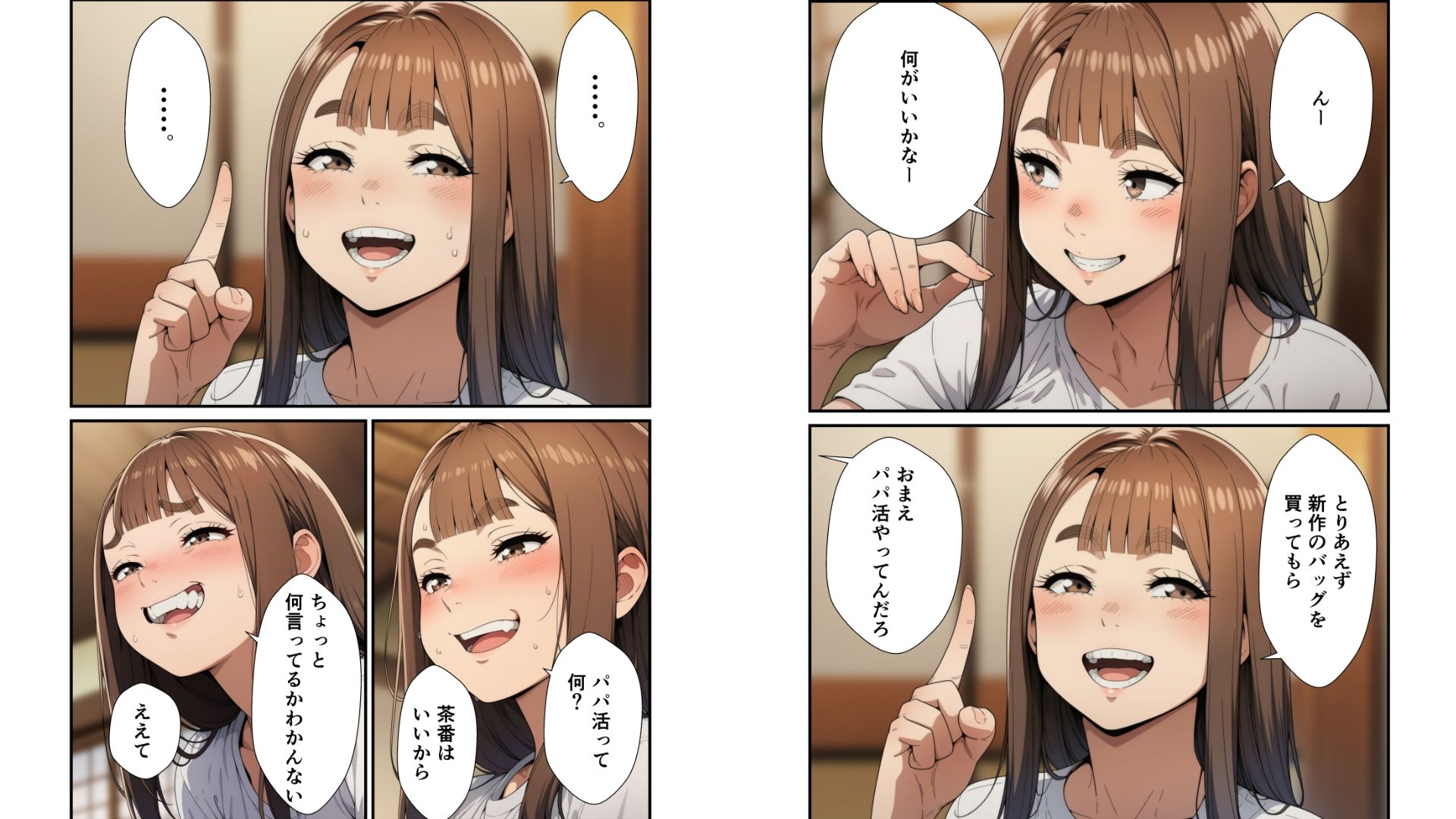 生意気なJKが弱みを握られSEXにもちこまれる話 サンプル画像4