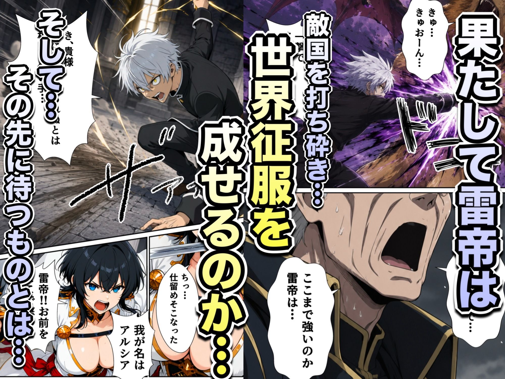 異世界召喚された最弱の雷魔法使い、体術で無双しまくり国へ復讐し、女全員を性奴●にした話2 サンプル画像9
