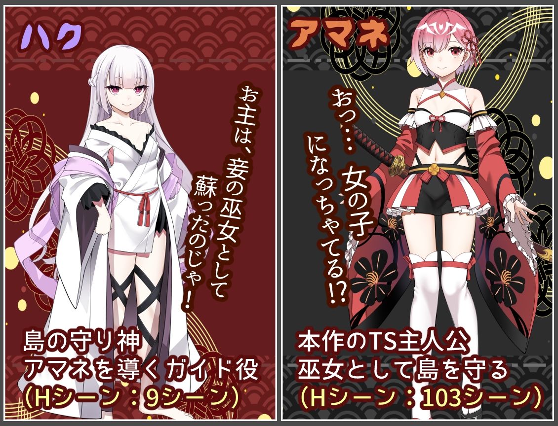 白龍ノ巫女と神宿りの禍ツ島 サンプル画像1