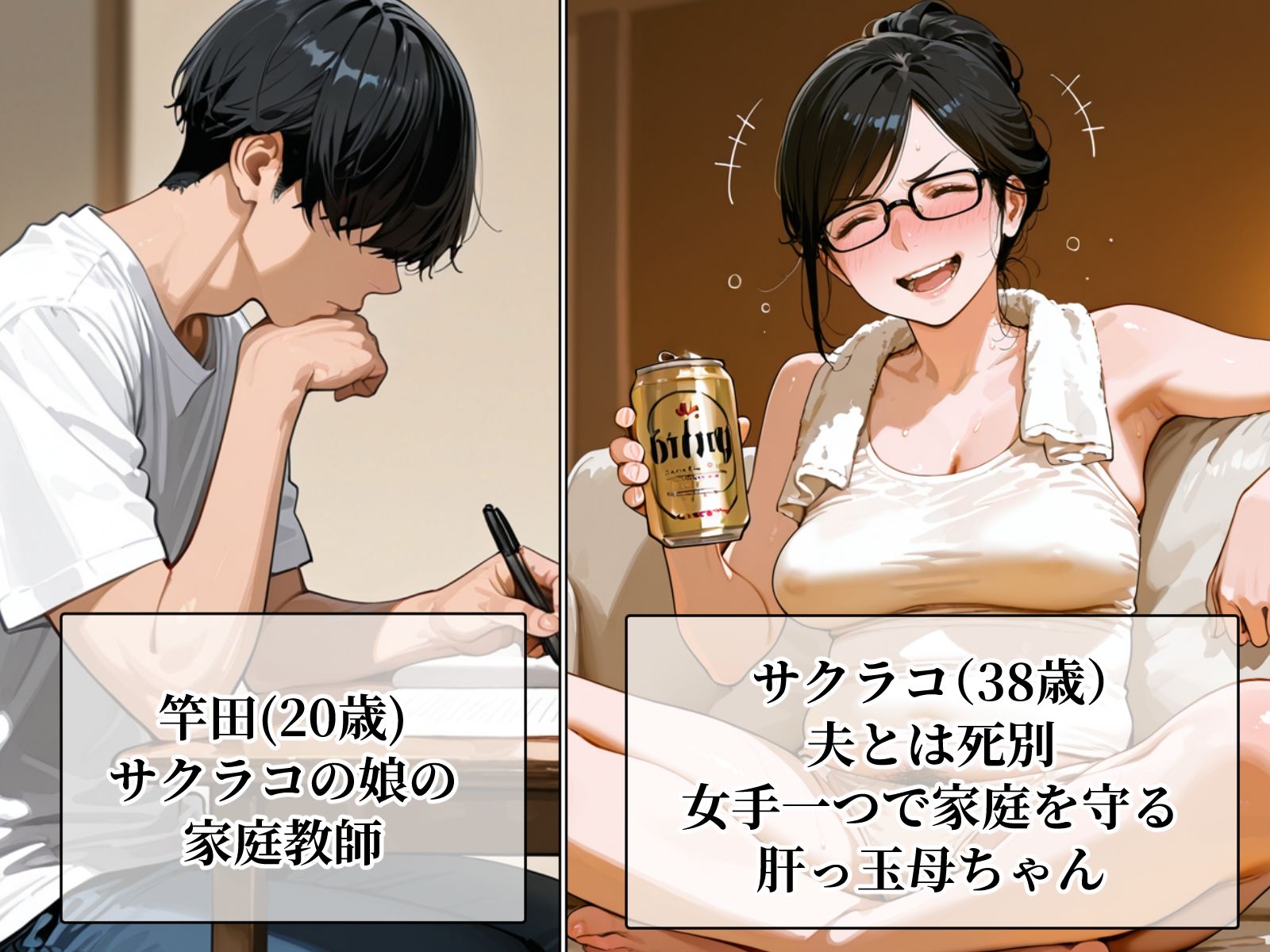 肝っ玉母ちゃん  女に戻る サンプル画像1